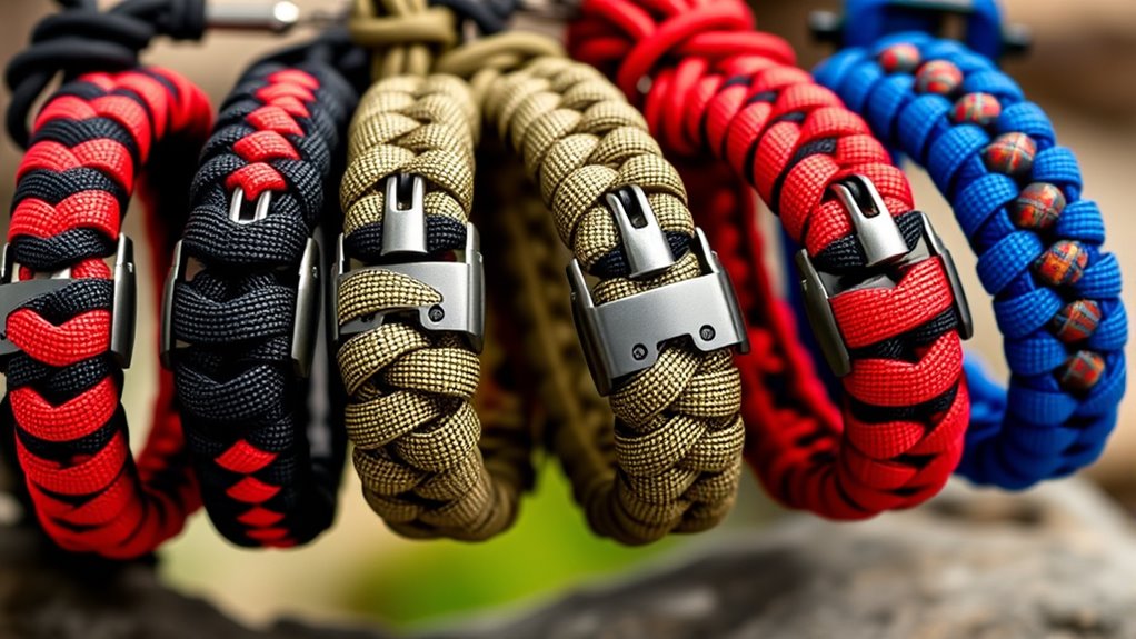 stylish life saving paracord bracelets