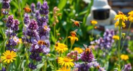 supporting bees through planting