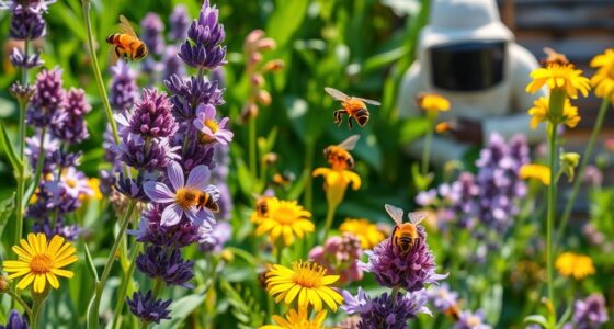 supporting bees through planting