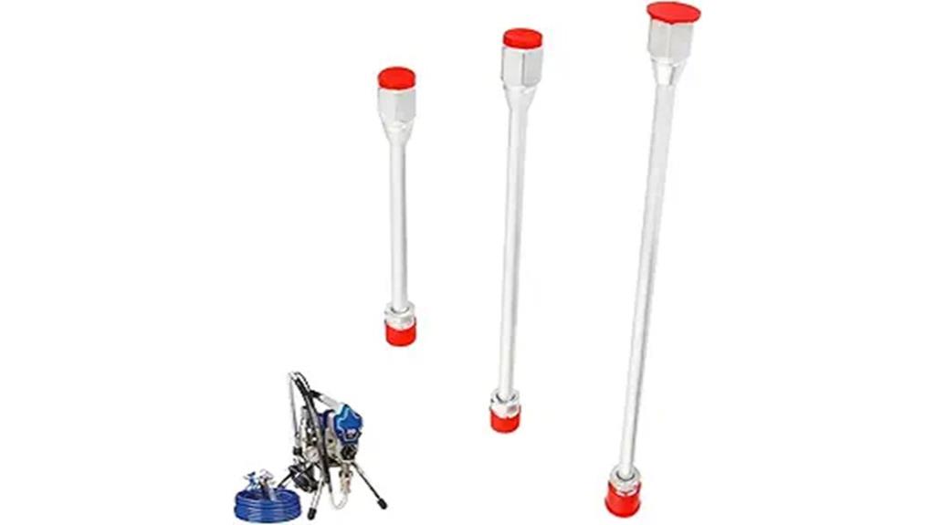 three pack airless extensions