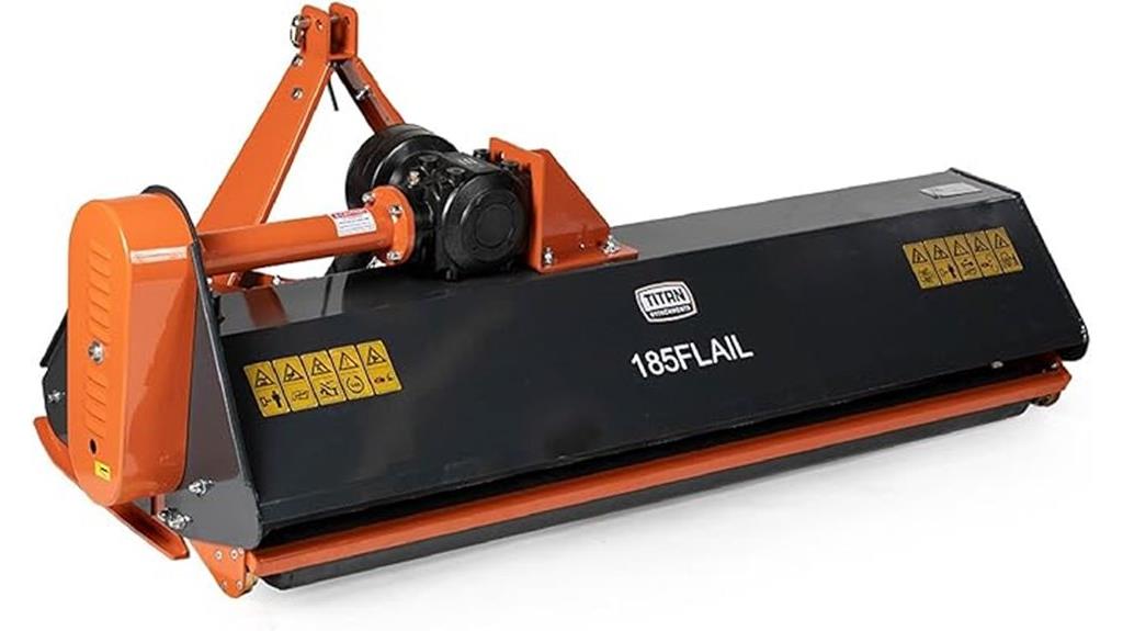 three point forged blade mower