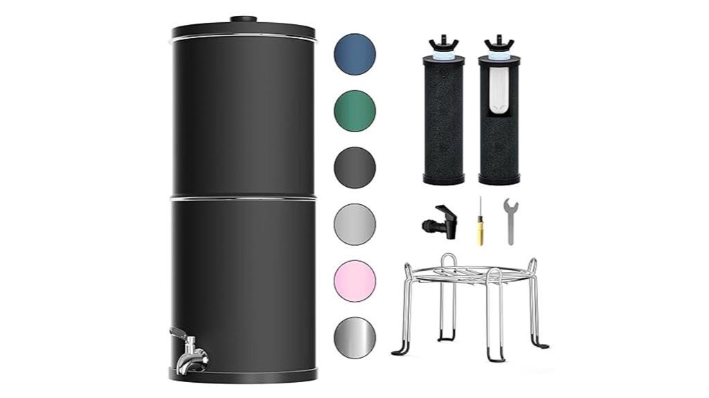 three stage water filtration system