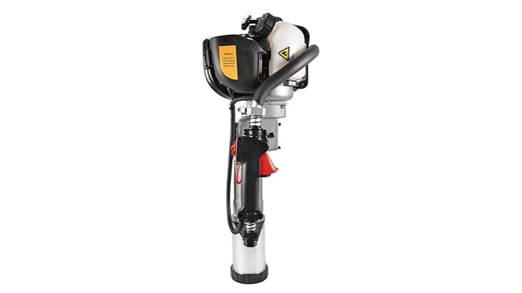 titan gas powered post driver