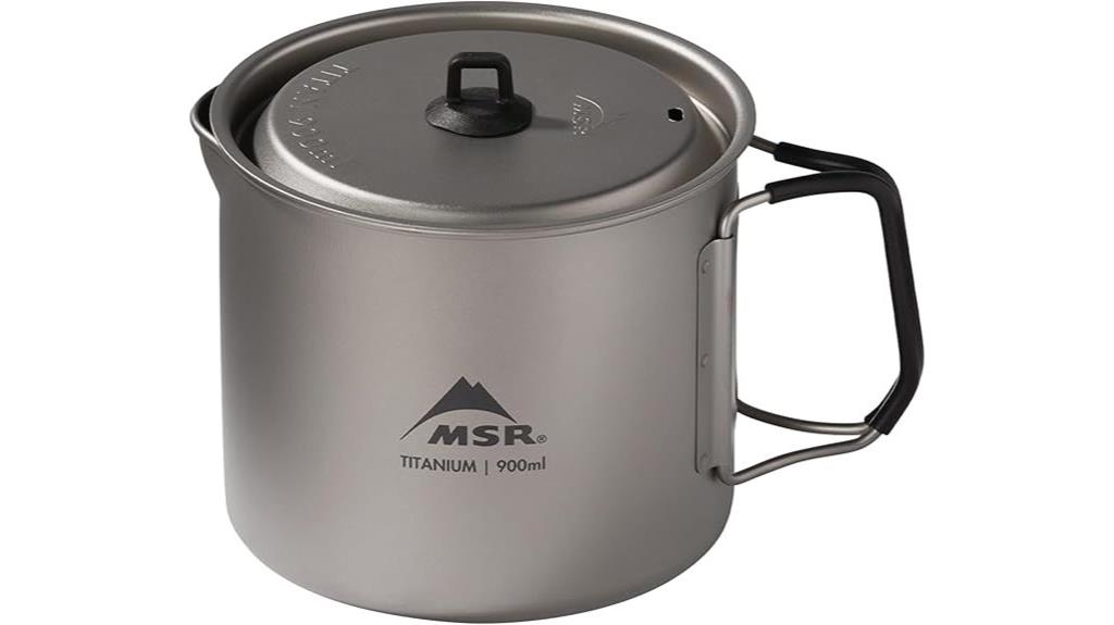 titanium camping kettle