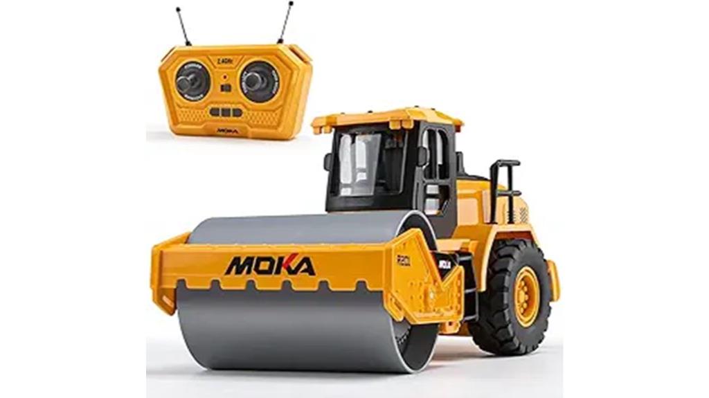 toddler 2 4g remote road roller
