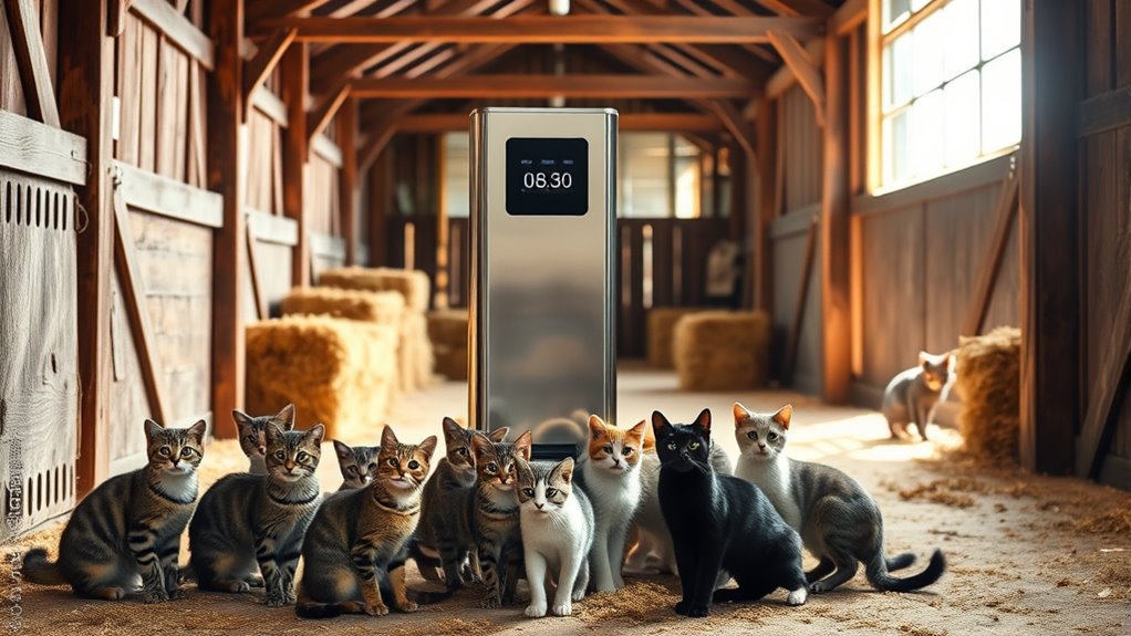 top automatic barn cat feeders
