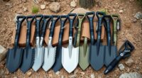 top folding emergency shovels