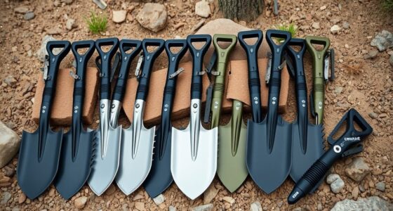top folding emergency shovels