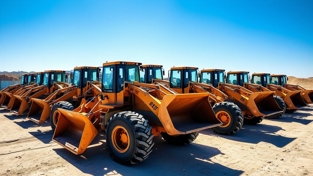 top heavy duty bucket loaders