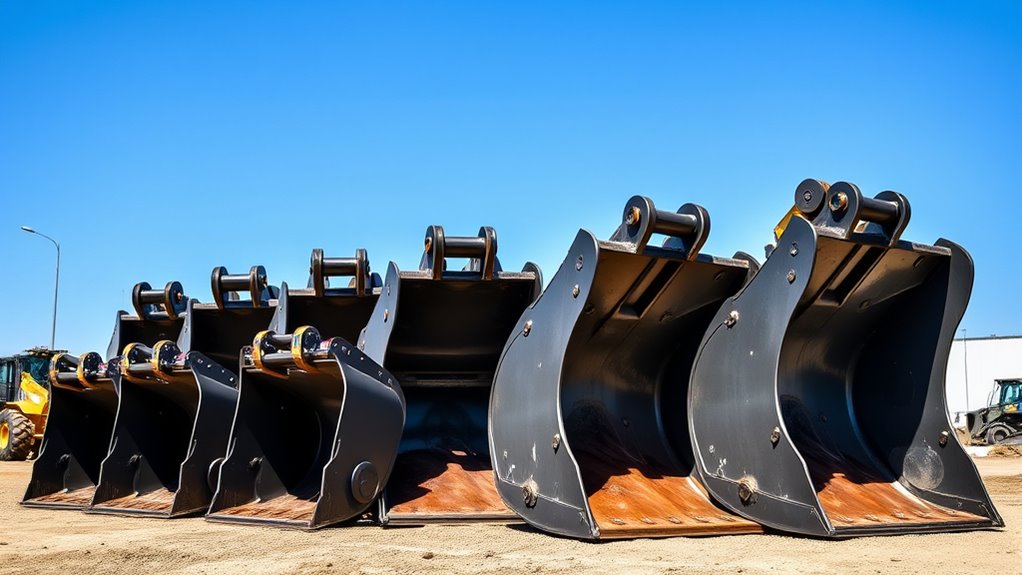 top heavy duty loader buckets