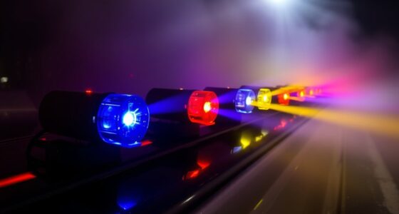 top magnetic led warning lights