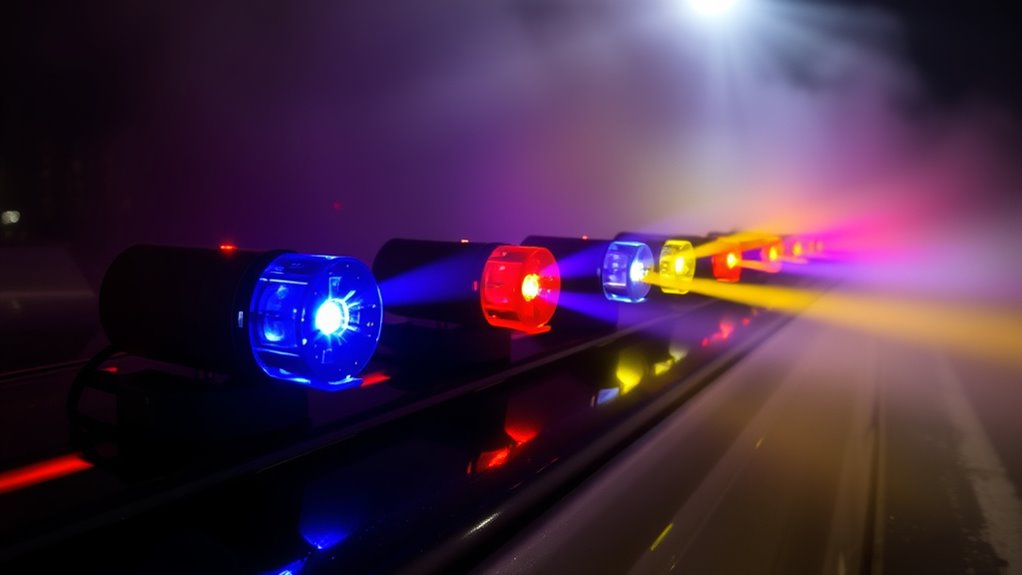 top magnetic led warning lights