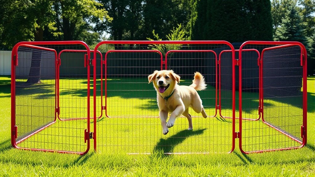 top portable dog fences