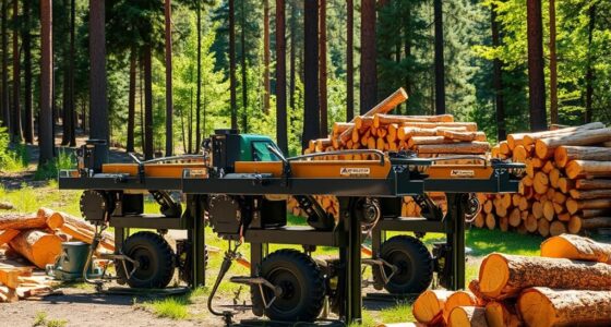 top pto log splitters