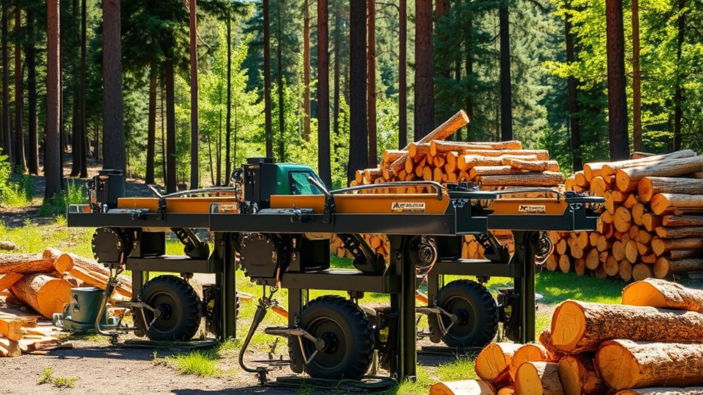 top pto log splitters