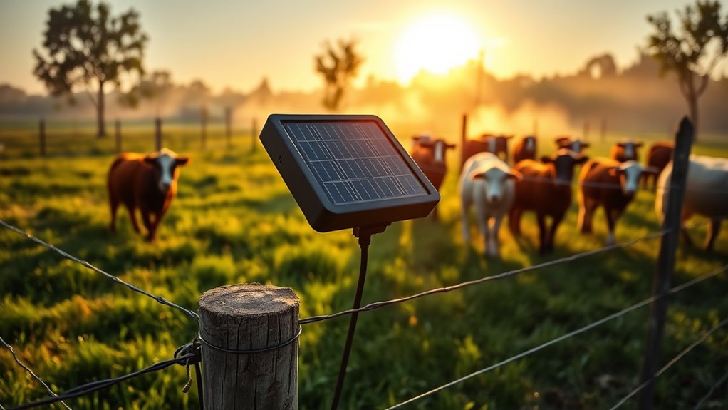 top solar electric fence chargers