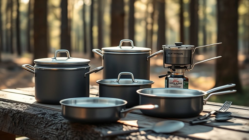top titanium camping cookware