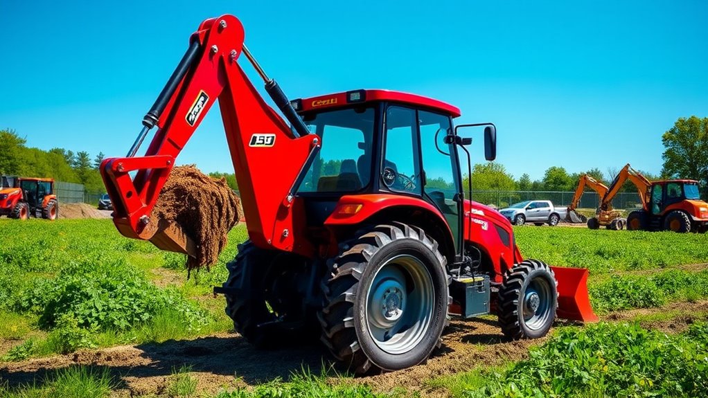 top tractor backhoe attachments