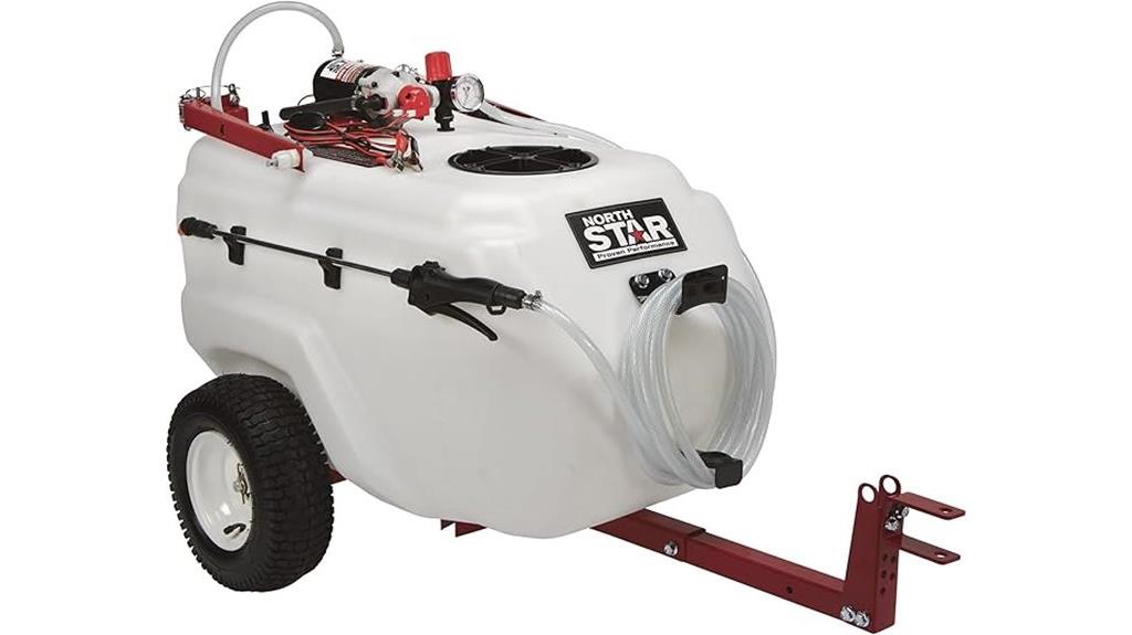 tow behind boom sprayer