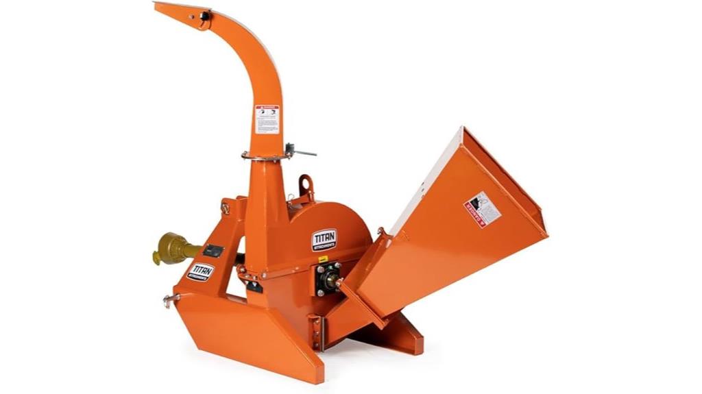 tractor mounted wood chipper