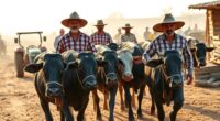 transport livestock during market