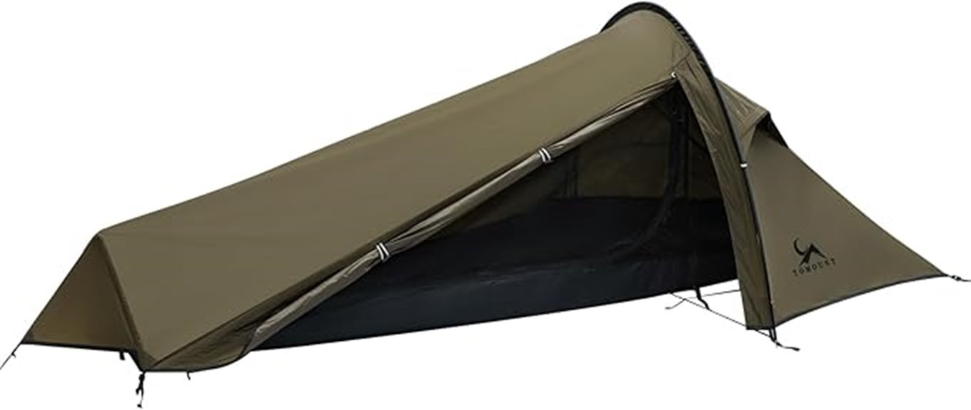 ultralight one person backpacking tent