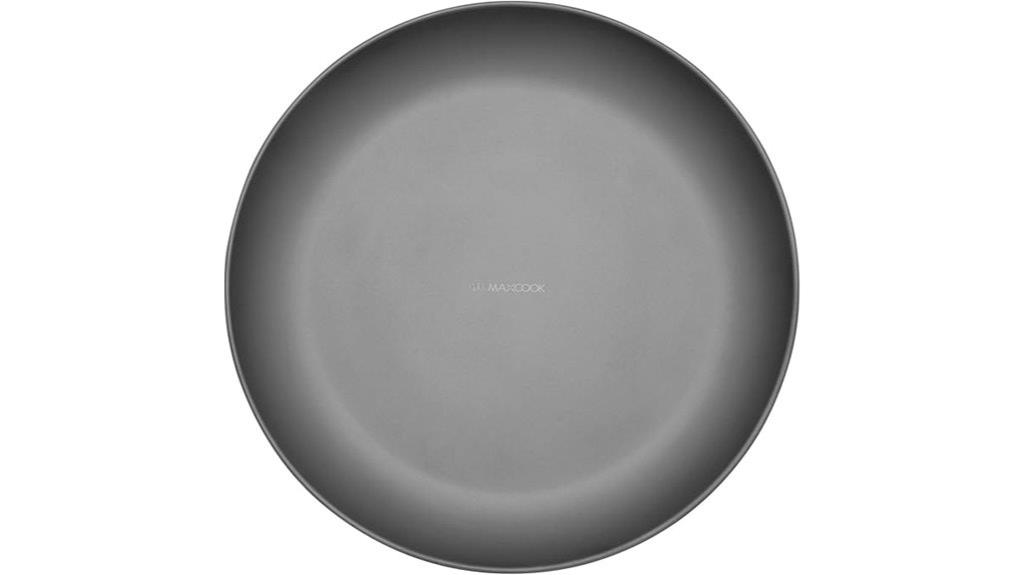 ultralight titanium camping plate