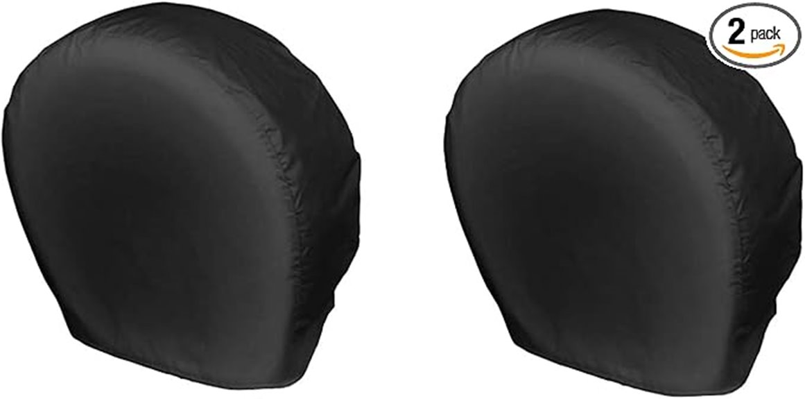 universal tire cover set
