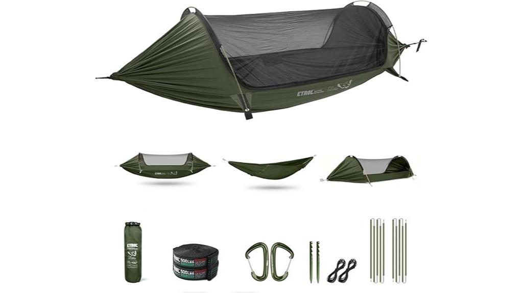 versatile camping hammock set