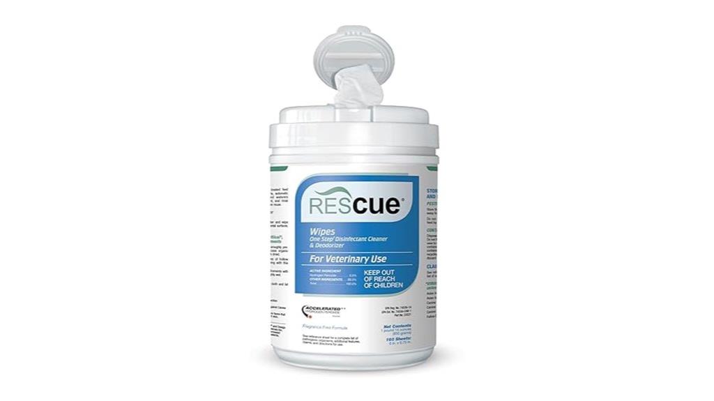 veterinary disinfectant wipe