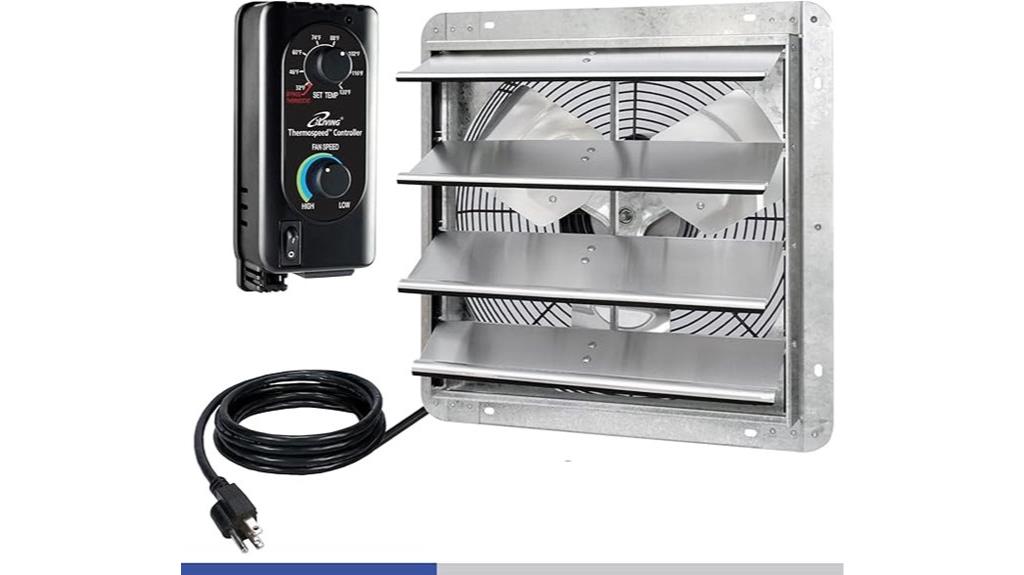 wall mounted vent fan
