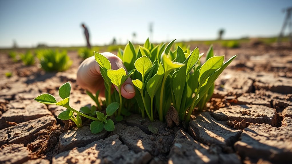 water efficient fall cover cropping