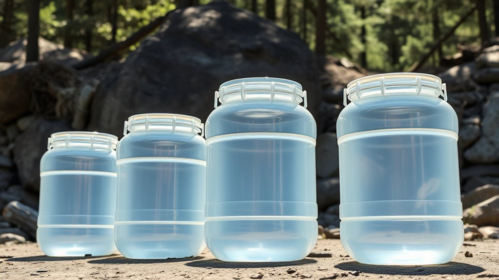 water storage selection criteria