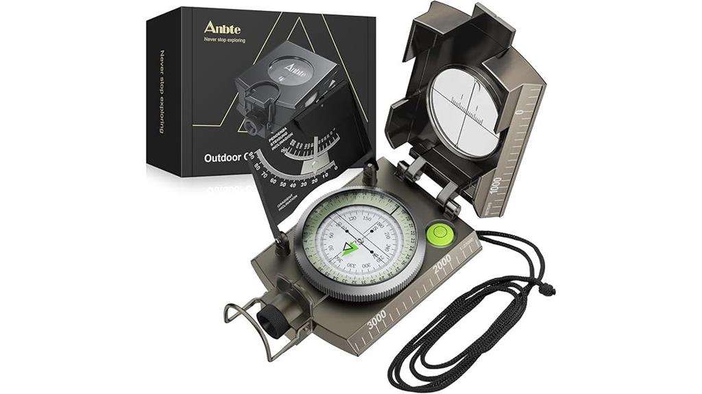 waterproof metal compass kit