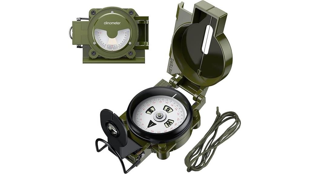waterproof military hiking compass