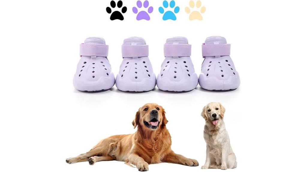 waterproof non slip dog boots