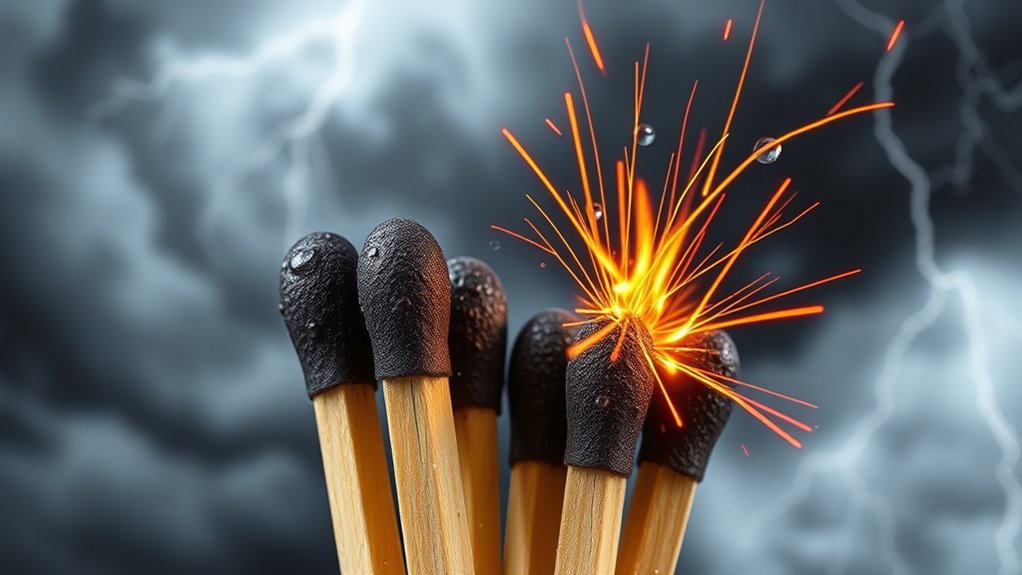 weather resistant safe durable matches