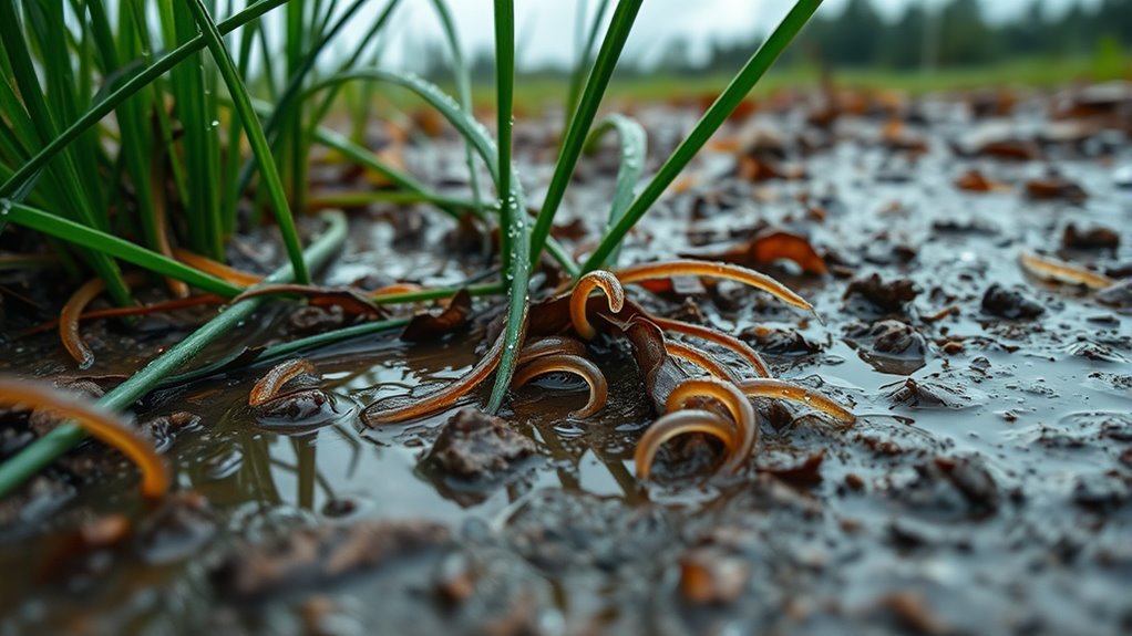 wet conditions promote parasite proliferation