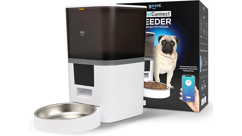 wifi enabled smart pet feeder