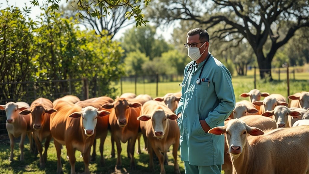 wildlife transmits livestock diseases
