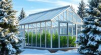 winter proof greenhouse structures