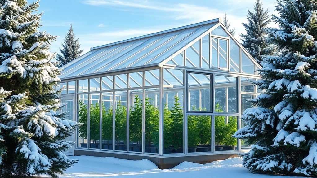 winter proof greenhouse structures
