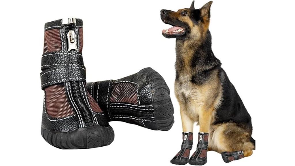 winter waterproof dog boots