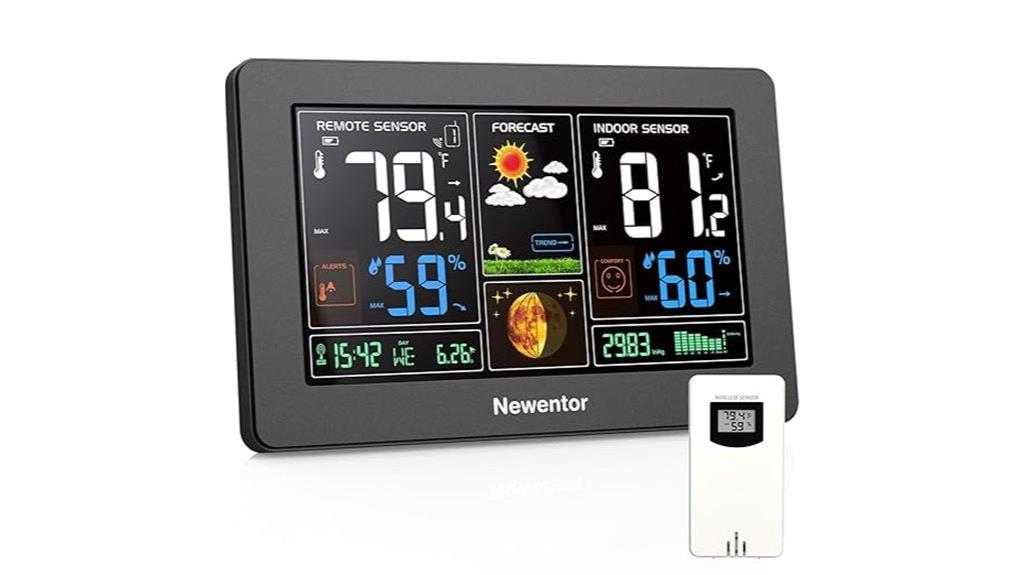 wireless atomic weather station