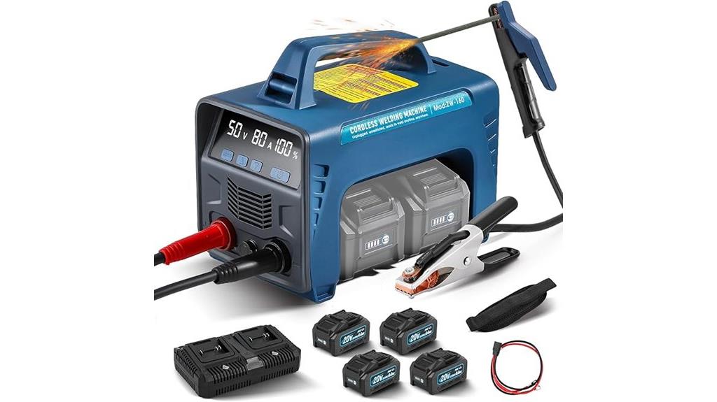 wireless battery welding device