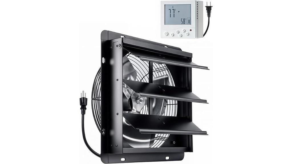 wireless control shutter fan