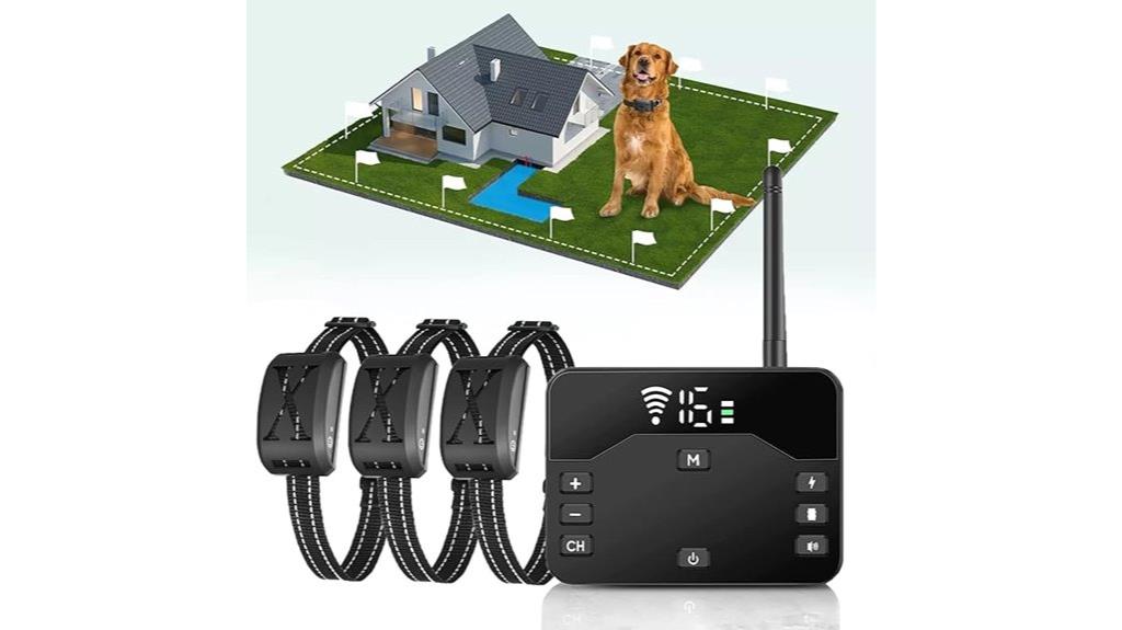 wireless pet containment system