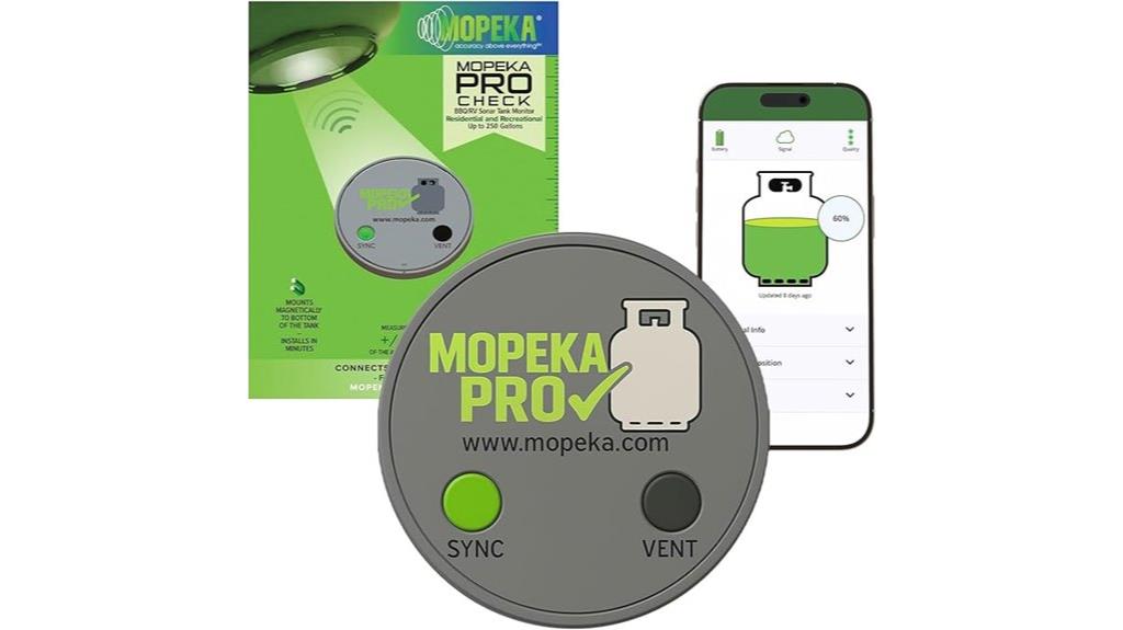 wireless propane tank level indicator