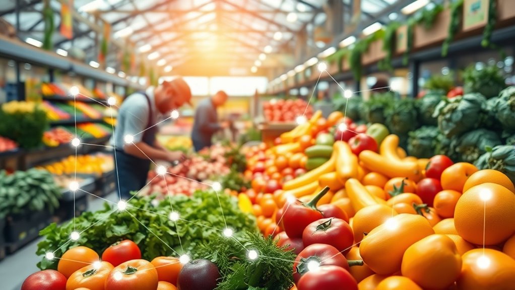 blockchain ensures food transparency