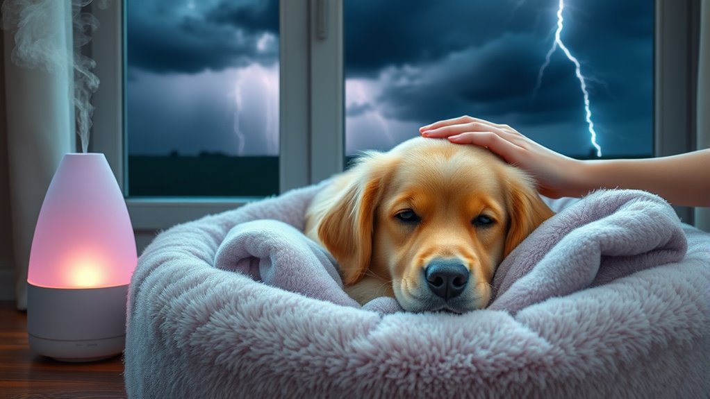 calm pets during disasters